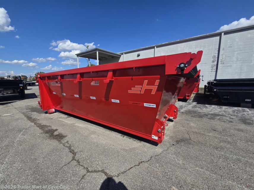 New 2025 Horizon Trailers EDZ 14'x60"x4' Roll-Off Dumpster available in Cave City, Kentucky
