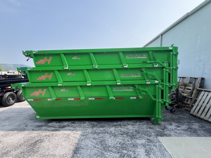 New 2025 Horizon Trailers HDZ 14'x60"x4' Roll-Off Dumpster available in Cave City, Kentucky