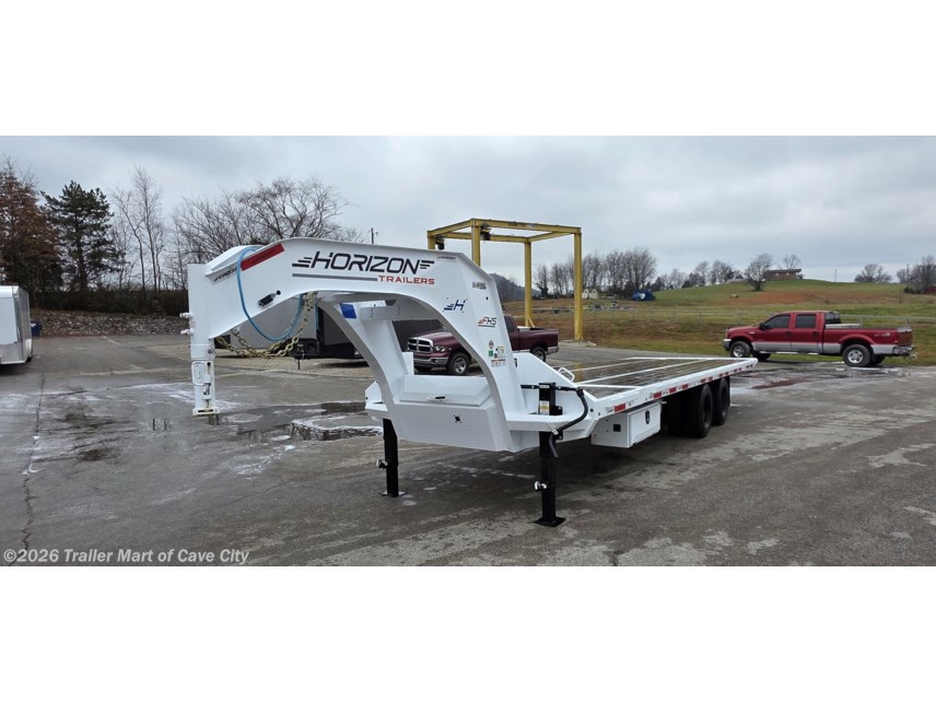 New 2025 Horizon Trailers FHSGN 28' (24'+4')SplitTilt Deckover Trailer(DEMO) available in Cave City, Kentucky