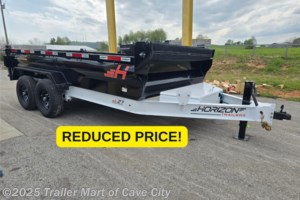 2025 Horizon Trailers LZ7 7'x14' 7k Dump Trailer