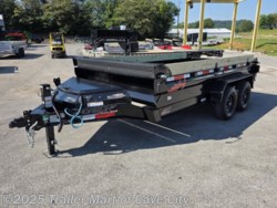 2025 Horizon Trailers EZ7 7'x14' 7k Dump Trailer - New Dump Trailer for sale by Trailer Mart of Cave City in Cave City, Kentucky