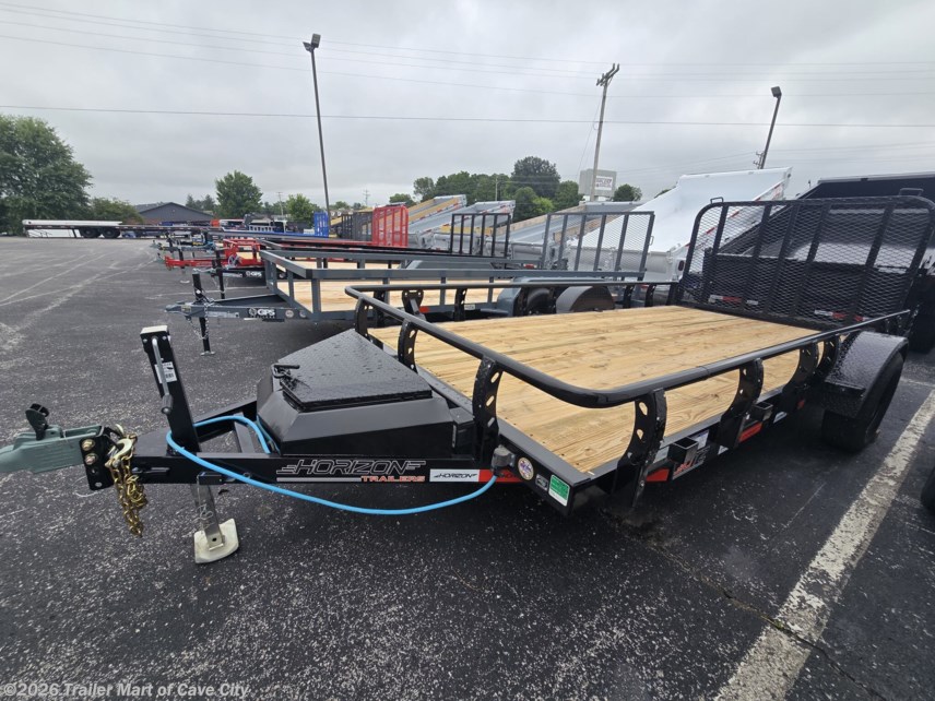 New 2025 Horizon Trailers UTZ 77"x14' 3.5K Utility Trailer available in Cave City, Kentucky