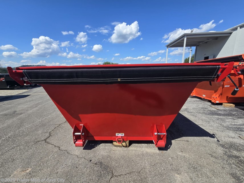 New 2025 Horizon Trailers EDZ 14'x60"x4' Roll-Off Dumpster available in Cave City, Kentucky