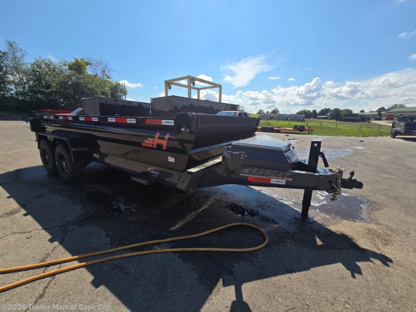 New 2026 Horizon Trailers HZ7 7'x16' 7k Dump Trailer available in Cave City, Kentucky