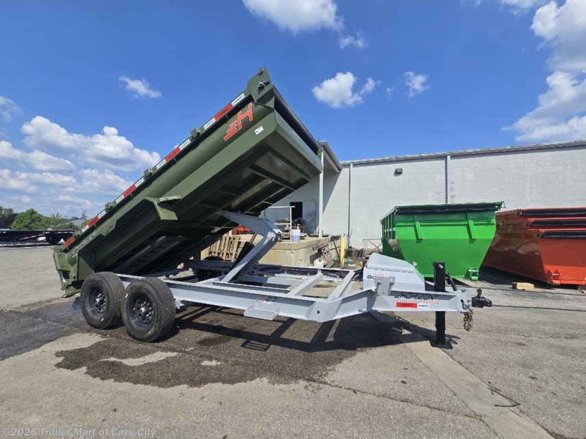 New 2026 Horizon Trailers HZ7 7'x14' 7k Dump Trailer available in Cave City, Kentucky