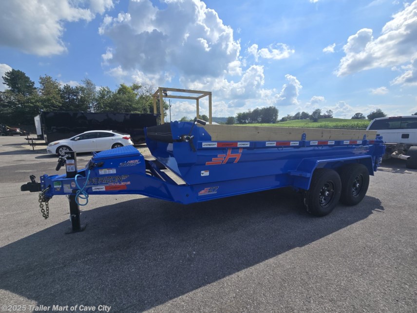 New 2026 Horizon Trailers EZ7 7'x14' 7k Dump Trailer available in Cave City, Kentucky