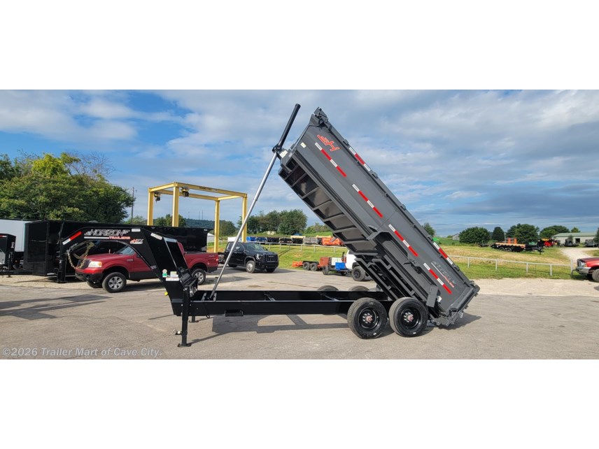New 2026 Horizon Trailers HZX 16'GN 10K Telescopic Dump Trailer available in Cave City, Kentucky