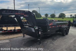 2026 Horizon Trailers HZX 16'GN 10K Telescopic Dump Trailer