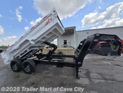 New 2026 Horizon Trailers HZ7 7'x14' 7k Gooseneck Dump Trailer available in Cave City, Kentucky