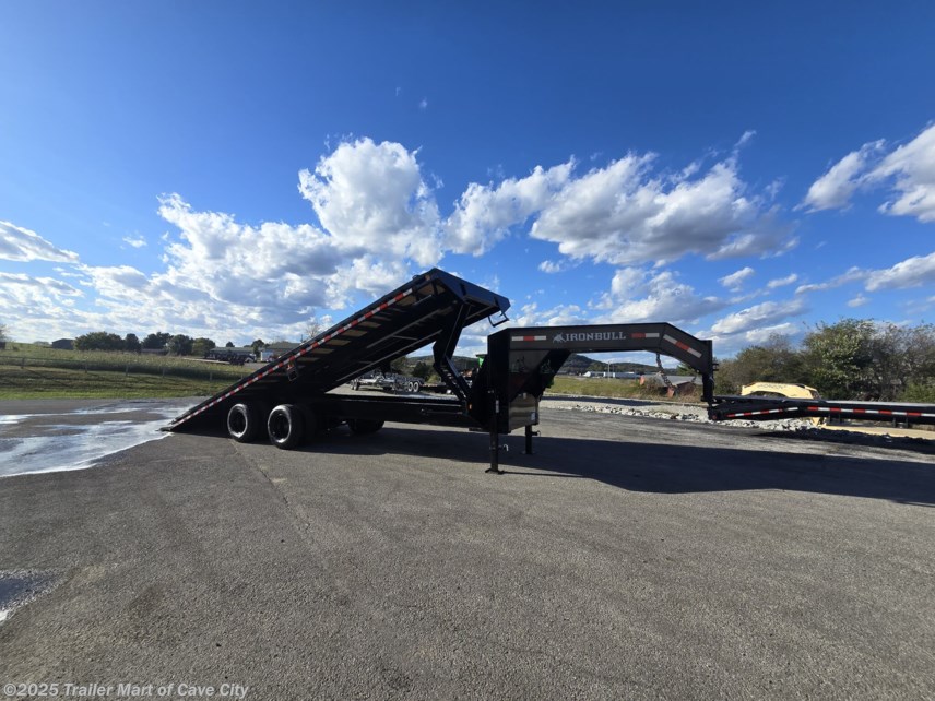 New 2026 IronBull TDG 26' x 102" Deckover Gooseneck Trailer available in Cave City, Kentucky