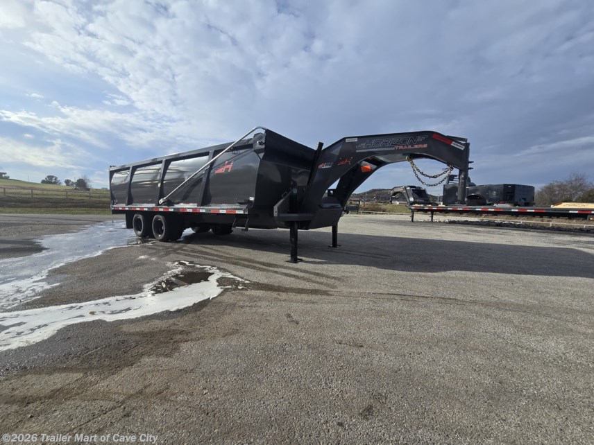 New 2026 Horizon Trailers HZH 25K 96" GN Telescopic Dump Trailer available in Cave City, Kentucky