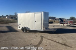 2026 EZ-Hauler 6'x12'SA Aluminum Enclosed Cargo Trailer