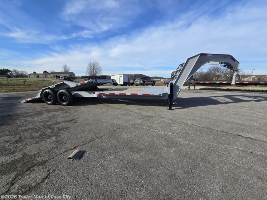 New 2026 Horizon Trailers HET 26' (16'+10') GN Gravity Tilt Deck Trailer available in Cave City, Kentucky