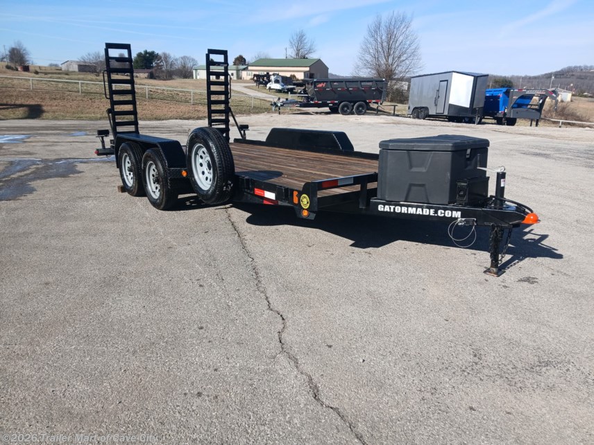 Used 2021 Gatormade 16' Low Boy Utility Trailer available in Cave City, Kentucky