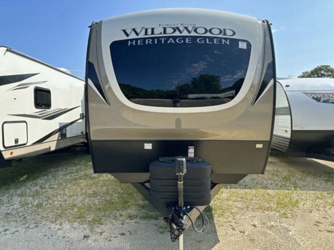 2024 Forest River Heritage Glen 310BHI - New Travel Trailer For Sale by Brown