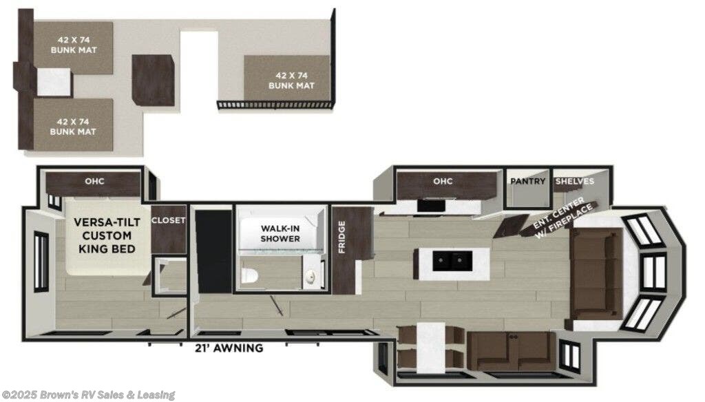 Email now about this 2026 Forest River 42FLDL! New 2026 Forest River 42FLDL available in Guttenberg, Iowa