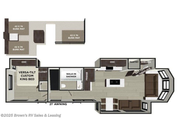 Email now about this 2026 Forest River 42FLDL! New 2026 Forest River 42FLDL available in Guttenberg, Iowa