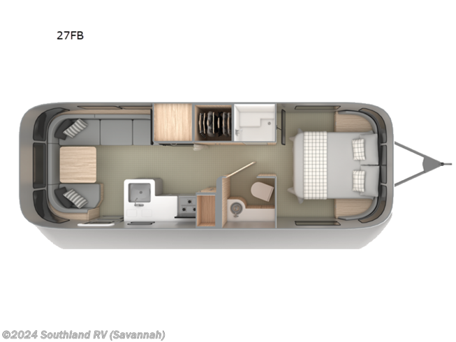 2024 Airstream Globetrotter 27FB - New Travel Trailer For Sale by Southland RV in Savannah, Georgia