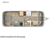 Contact us now about this 2025 Airstream Flying Cloud 25FB Twin! 2025 Flying Cloud 25FB Twin by Airstream from Southland RV in Savannah, Georgia