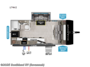 Call now about this 2026 Grand Design Imagine XLS 17MKE! 2026 Grand Design Imagine XLS 17MKE - New Travel Trailer For Sale by Southland RV in Savannah, Georgia features Slideout