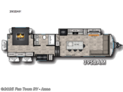 Call now about this 2025 CrossRoads Hampton 395BAM! 2025 CrossRoads Hampton 395BAM - New Destination Trailer For Sale by Fun Town RV - Anna in Anna, Illinois features Slideout