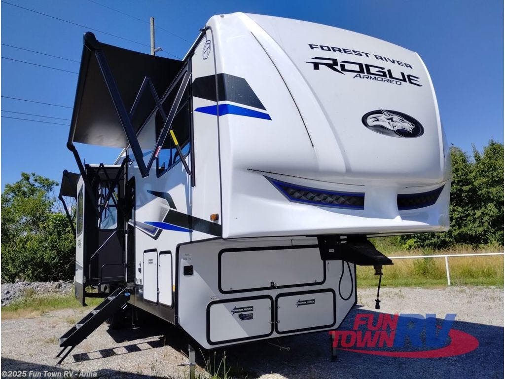 Contact us now about this 2025 Forest River Vengeance Rogue Armored 341GS11! 2025 Vengeance Rogue Armored 341GS11 by Forest River from Fun Town RV - Anna in Anna, Illinois