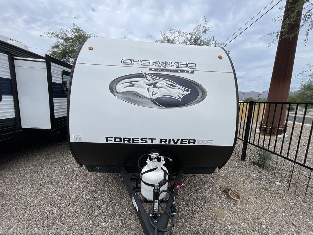 Contact us now about this 2025 Forest River Cherokee Wolf Pup 16BHSW! 2025 Cherokee Wolf Pup 16BHSW by Forest River from Blue Compass RV Tucson in Tucson, Arizona