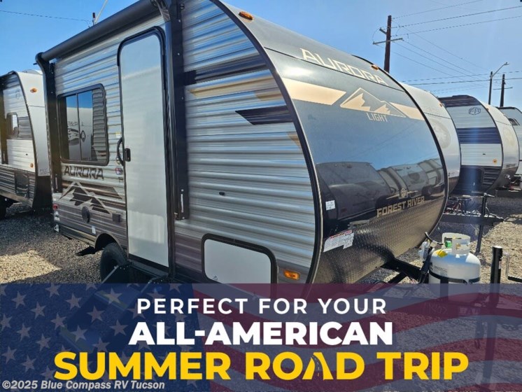 Email now about this 2025 Forest River Aurora Light 13RDX! New 2025 Forest River Aurora Light 13RDX available in Tucson, Arizona