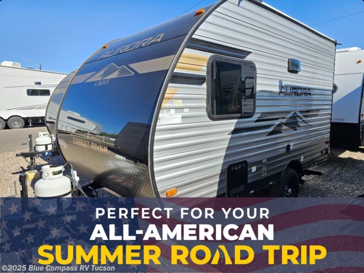 Email now about this 2025 Forest River Aurora Light 13RDX! New 2025 Forest River Aurora Light 13RDX available in Tucson, Arizona