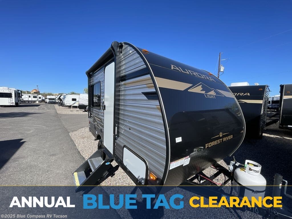 Email now about this 2025 Forest River Aurora Light 13RDX! New 2025 Forest River Aurora Light 13RDX available in Tucson, Arizona
