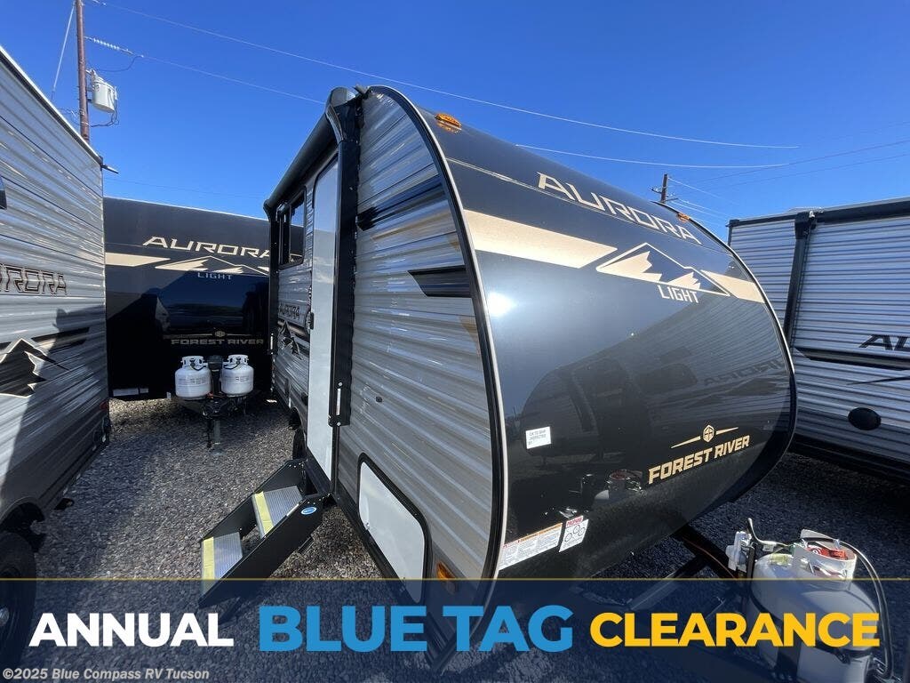Email now about this 2025 Forest River Aurora Light 13BHX! New 2025 Forest River Aurora Light 13BHX available in Tucson, Arizona