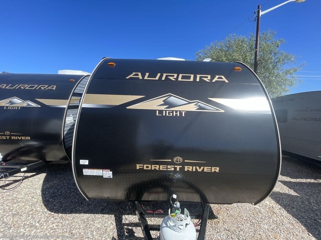 Contact us now about this 2026 Forest River Aurora Light 13RKX! 2026 Aurora Light 13RKX by Forest River from Blue Compass RV Tucson in Tucson, Arizona