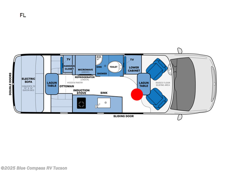 Call now about this 2022 Pleasure-Way Plateau FL ! 2022 Pleasure-Way Plateau FL - Used Class B For Sale by Blue Compass RV Tucson in Tucson, Arizona