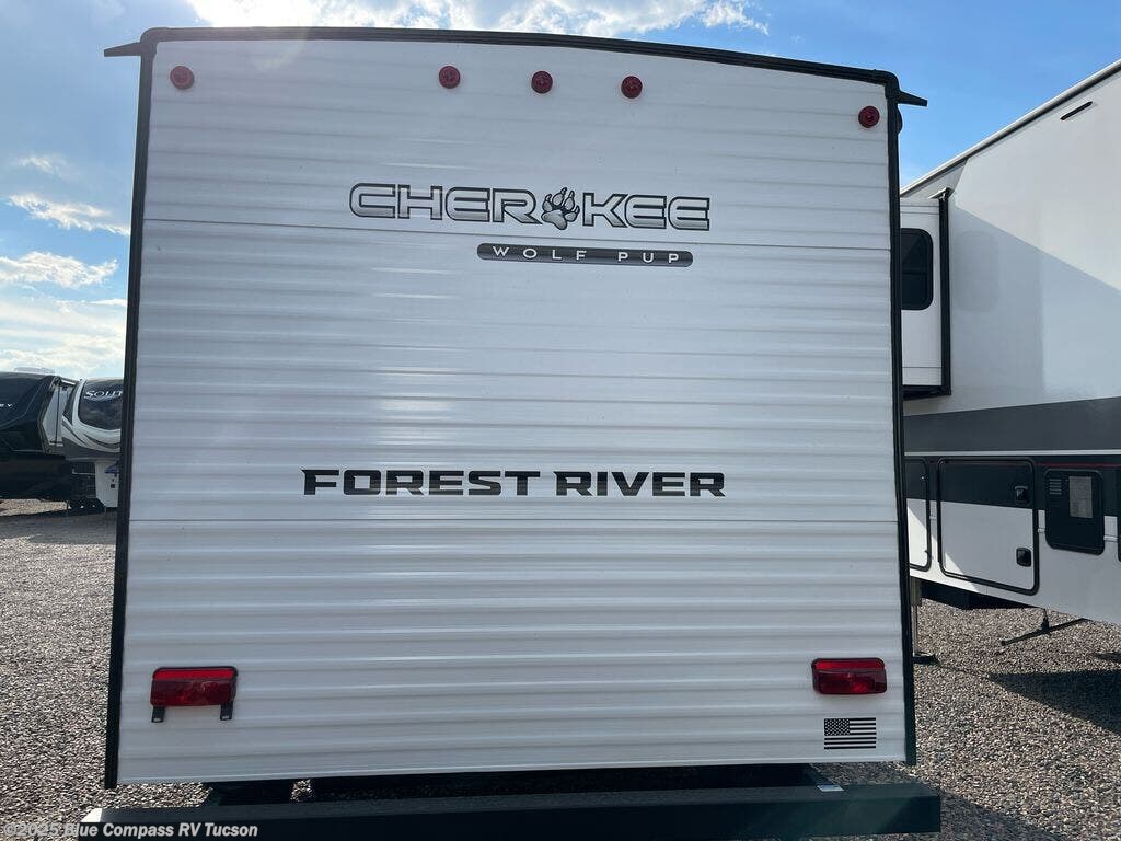 Contact us now about this 2026 Forest River Cherokee Wolf Pup 14BHLP! 2026 Cherokee Wolf Pup 14BHLP by Forest River from Blue Compass RV Tucson in Tucson, Arizona