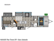 Call now about this 2025 CrossRoads Sunset Trail SS331BH! 2025 CrossRoads Sunset Trail SS331BH - New Travel Trailer For Sale by Fun Town RV - San Antonio in Cibolo, Texas features Slideout