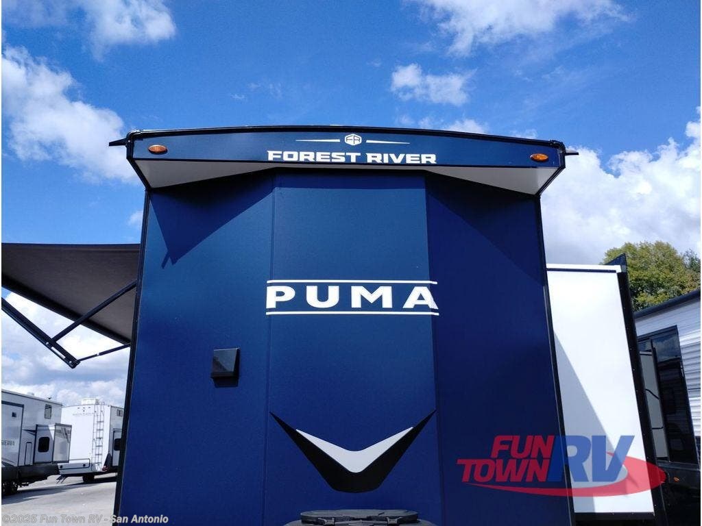 Contact us now about this 2025 Palomino Puma Destination 39DBT! 2025 Puma Destination 39DBT by Palomino from Fun Town RV - San Antonio in Cibolo, Texas