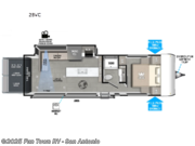 Call now about this 2025 Forest River Salem FSX 28VC! 2025 Forest River Salem FSX 28VC - New Toy Hauler For Sale by Fun Town RV - San Antonio in Cibolo, Texas features Slideout