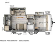 Call now about this 2024 Forest River Flagstaff Micro Lite 25SRK! 2024 Forest River Flagstaff Micro Lite 25SRK - Used Travel Trailer For Sale by Fun Town RV - San Antonio in Cibolo, Texas features Slideout