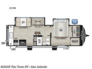 Call now about this 2025 East to West Della Terra 263RK! 2025 East to West Della Terra 263RK - New Travel Trailer For Sale by Fun Town RV - San Antonio in Cibolo, Texas features Slideout