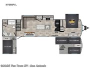 Call now about this 2024 CrossRoads Hampton HP390PVL! 2024 CrossRoads Hampton HP390PVL - New Destination Trailer For Sale by Fun Town RV - San Antonio in Cibolo, Texas features Slideout