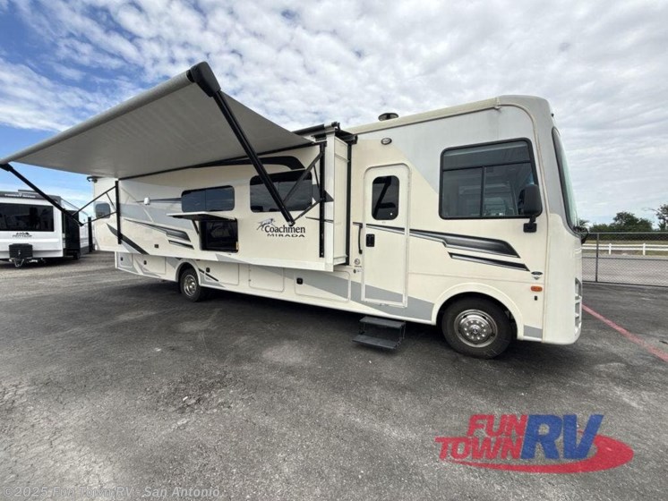 Email now about this 2024 Coachmen Mirada 35OS! Used 2024 Coachmen Mirada 35OS available in Cibolo, Texas