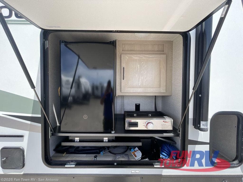 Contact us now about this 2023 Forest River Shamrock 235S! 2023 Shamrock 235S by Forest River from Fun Town RV - San Antonio in Cibolo, Texas