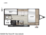 Call now about this 2024 Forest River Aurora 16BHX! 2024 Forest River Aurora 16BHX - Used Travel Trailer For Sale by Fun Town RV - San Antonio in Cibolo, Texas