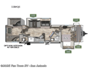 Call now about this 2024 Palomino Puma 32BHQS! 2024 Palomino Puma 32BHQS - Used Travel Trailer For Sale by Fun Town RV - San Antonio in Cibolo, Texas features Slideout