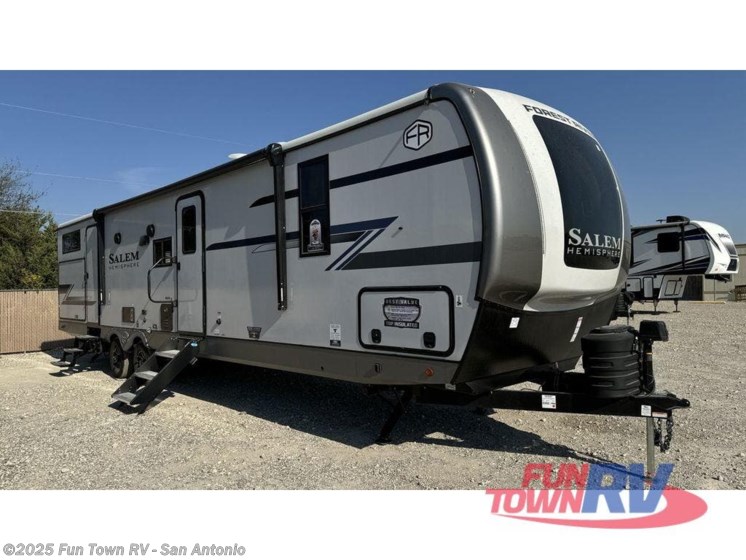 Email now about this 2025 Forest River Salem Hemisphere 314BUD! New 2025 Forest River Salem Hemisphere 314BUD available in Cibolo, Texas