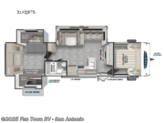 Call now about this 2025 Forest River Salem 31KQBTS! 2025 Forest River Salem 31KQBTS - New Travel Trailer For Sale by Fun Town RV - San Antonio in Cibolo, Texas features Slideout