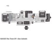 Call now about this 2026 Keystone Fuzion 432! 2026 Keystone Fuzion 432 - New Toy Hauler For Sale by Fun Town RV - San Antonio in Cibolo, Texas features Slideout