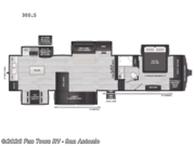 Call now about this 2026 Keystone Alpine Avalanche Edition 366LS! 2026 Keystone Alpine Avalanche Edition 366LS - New Fifth Wheel For Sale by Fun Town RV - San Antonio in Cibolo, Texas features Slideout