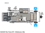 Call now about this 2024 Forest River Wildwood FSX 245VCX! 2024 Forest River Wildwood FSX 245VCX - Used Toy Hauler For Sale by Fun Town RV - Oklahoma City in Oklahoma City, Oklahoma