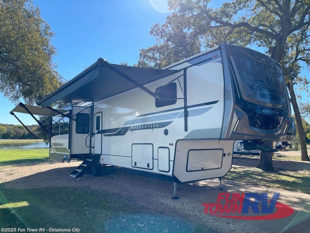 Email now about this 2025 Coachmen Brookstone 370RLLO! New 2025 Coachmen Brookstone 370RLLO available in Oklahoma City, Oklahoma